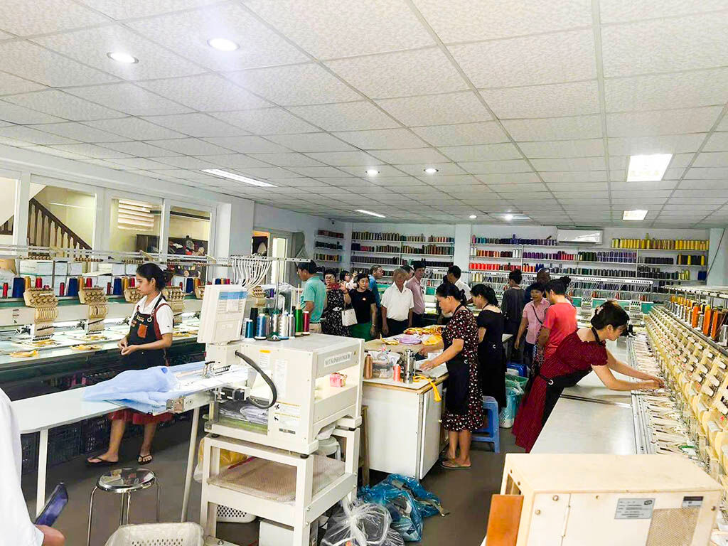 Begin your embroidery workshop with Hue’s morning glow